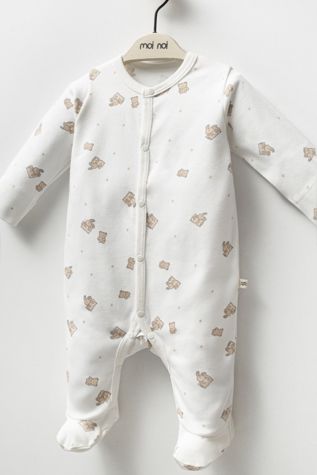 Bebek Takımı Yeni Doğan Hastane Çıkışı Seti Tavşan Koleksiyonu 10'lu Set Kutulu %100 ORGANİK Pamuklu