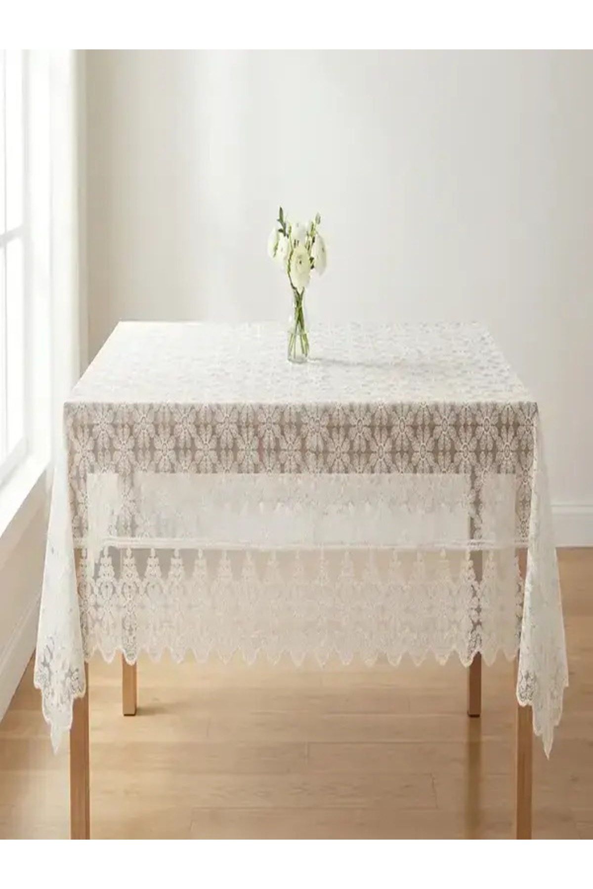 160 X 260 Ebatında 8 ve 12 Kişilik Masalara Uygun Jakar dokuma Masa Örtüsü Dertsiz