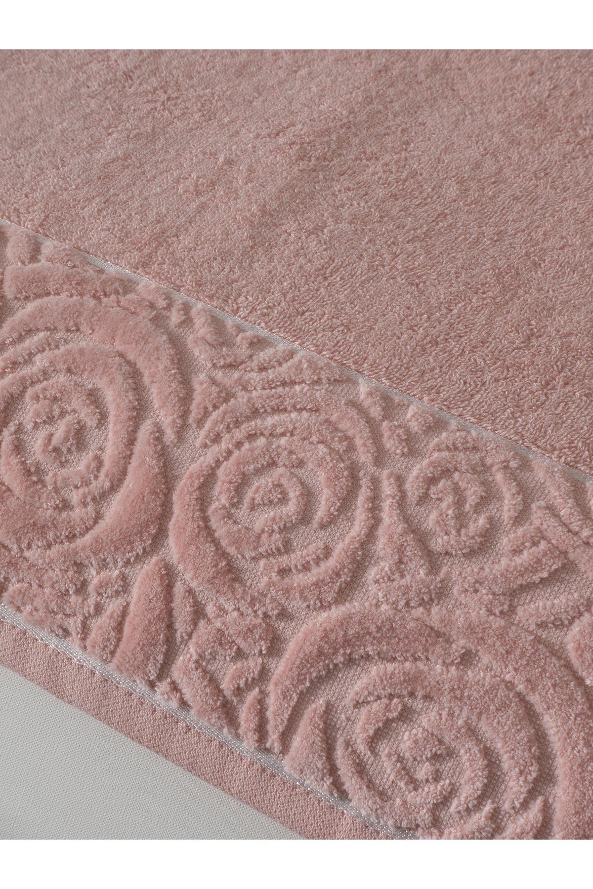 2 Adet 100x150 cm %100 Pamuk Banyo Havlusu Kabartma Desenli Yumuşak Emici Kalın Dokulu