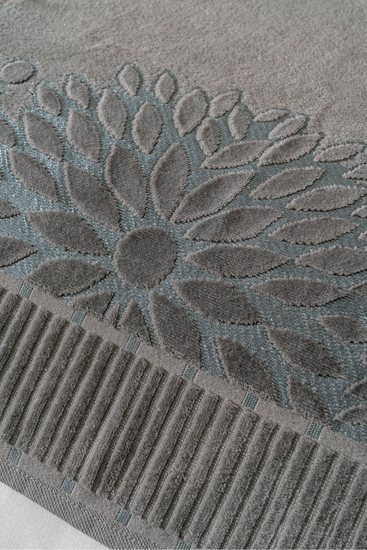 6'lı Güneş Desen 50x90 cm %100 Pamuk El Yüz Havlu Seti Yumuşak Dokulu Yüksek Emicilik