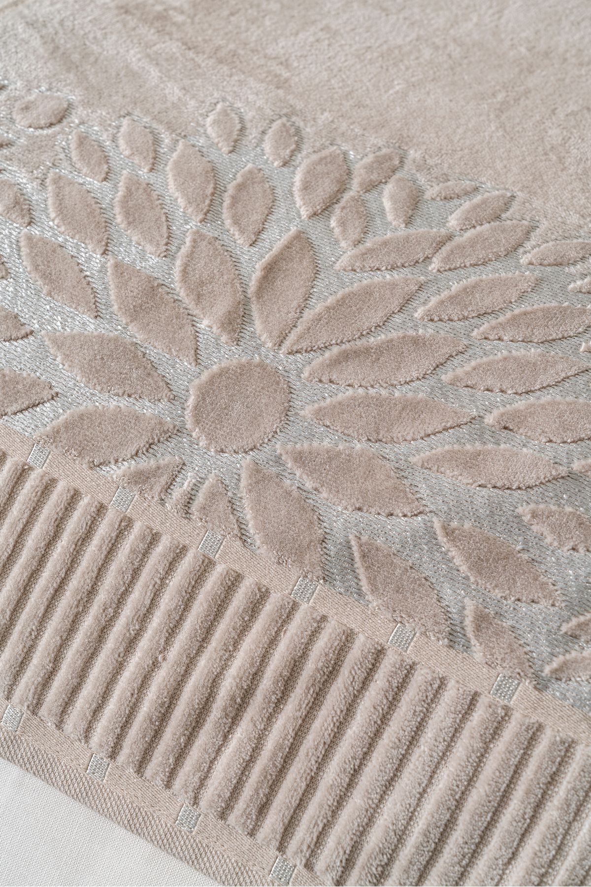 6'lı Güneş Desen 50x90 cm %100 Pamuk El Yüz Havlu Seti Yumuşak Dokulu Yüksek Emicilik