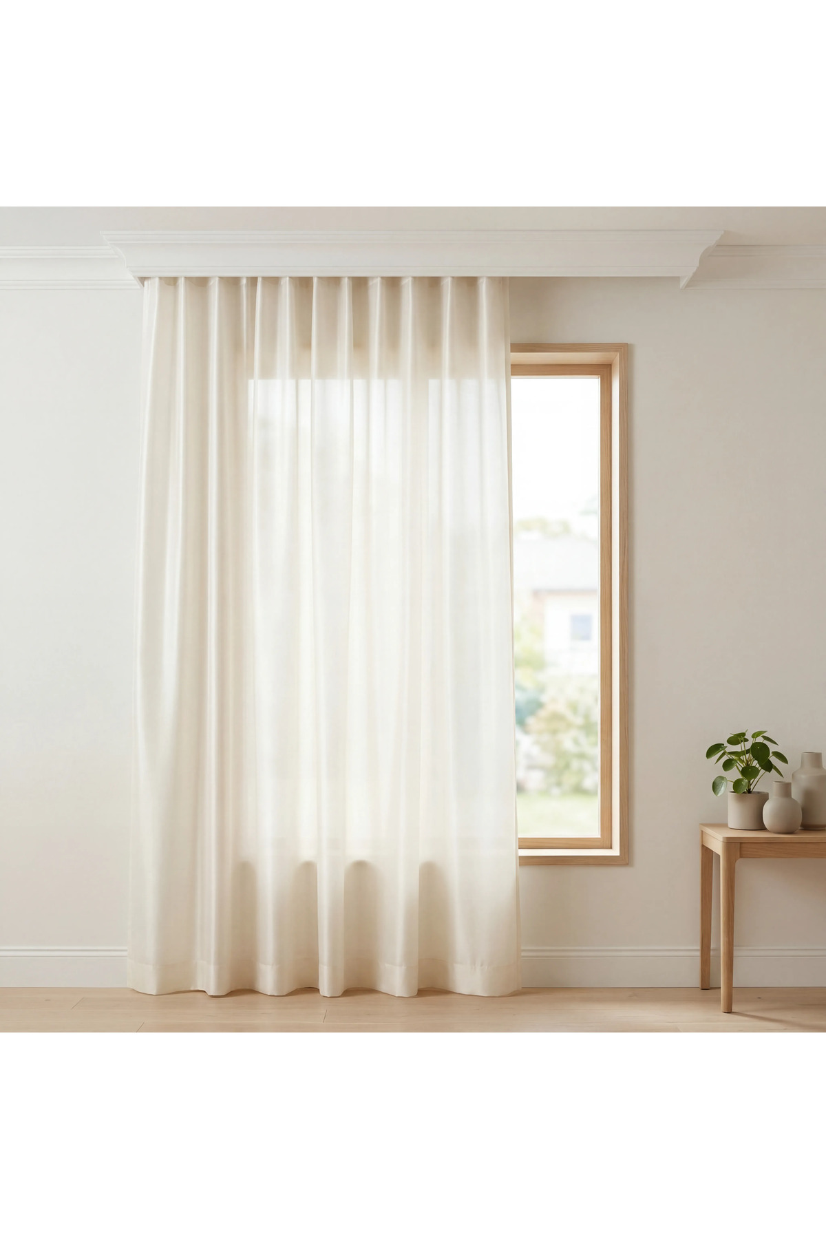 Kırık Beyaz Saten Güneşlik-Fonluk veya Tül Her Kombine Yakışan Tiftiklenmez! En iyi kalite Uygun