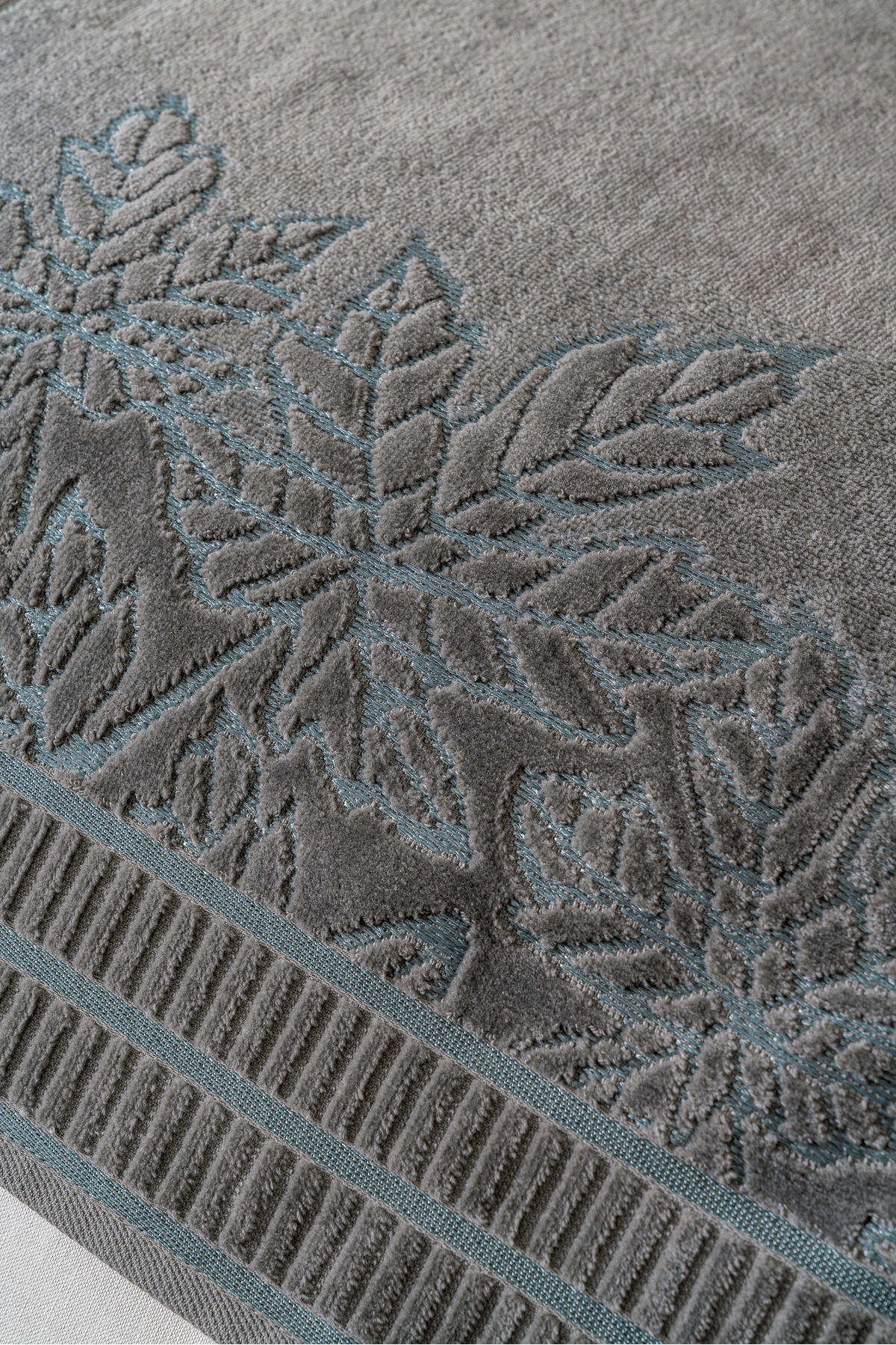 6'lı Çınar Yaprak Desen 50x90 Cm %100 Pamuk El Yüz Havlu Seti Yumuşak Doku Yüksek Emicilik