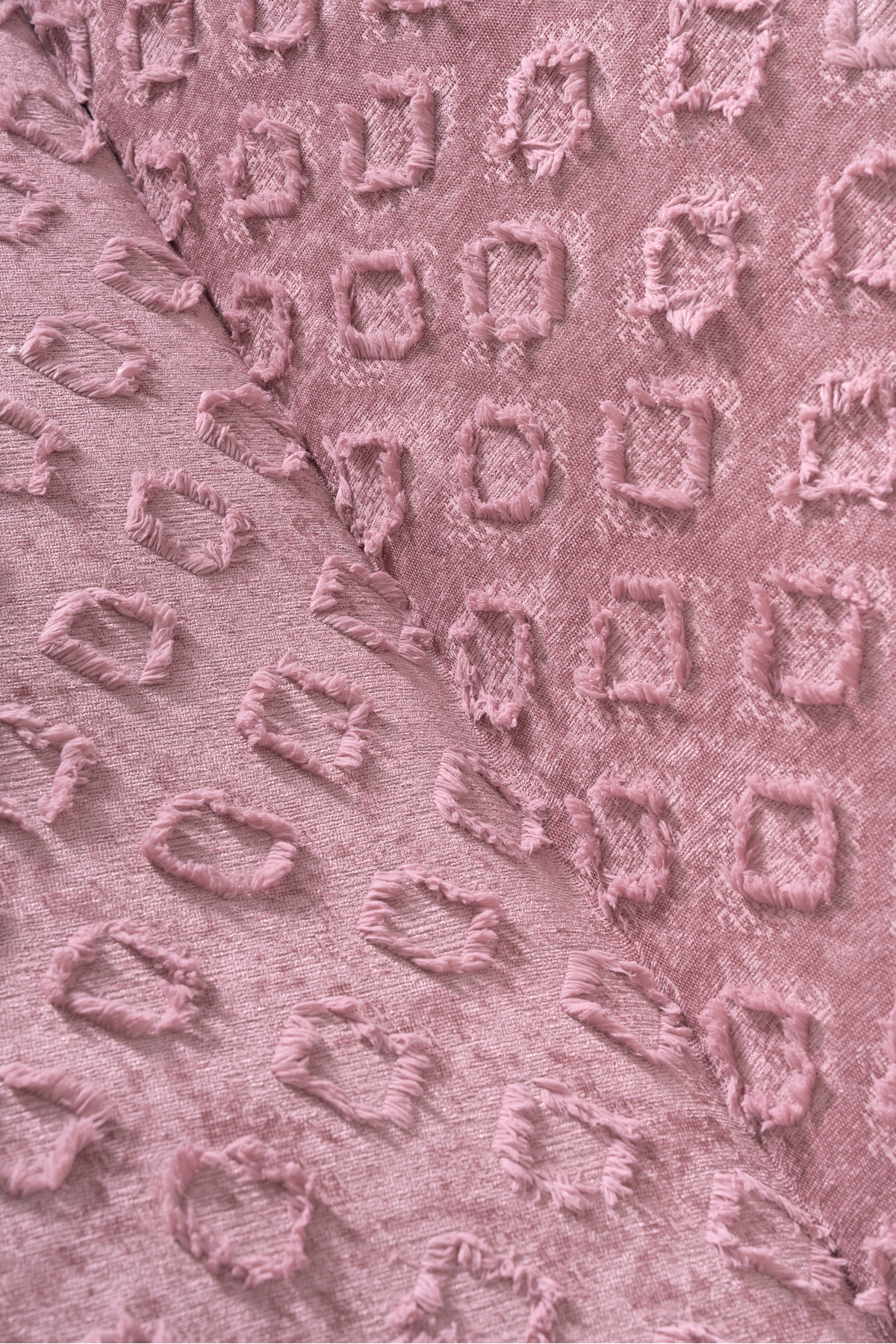 PEMBE Koltuk Örtüsü 175x215 cm Çekyat Örtüsü Premium Şönil Jakar Kumaş Kaydırmaz, Yıkanabilir