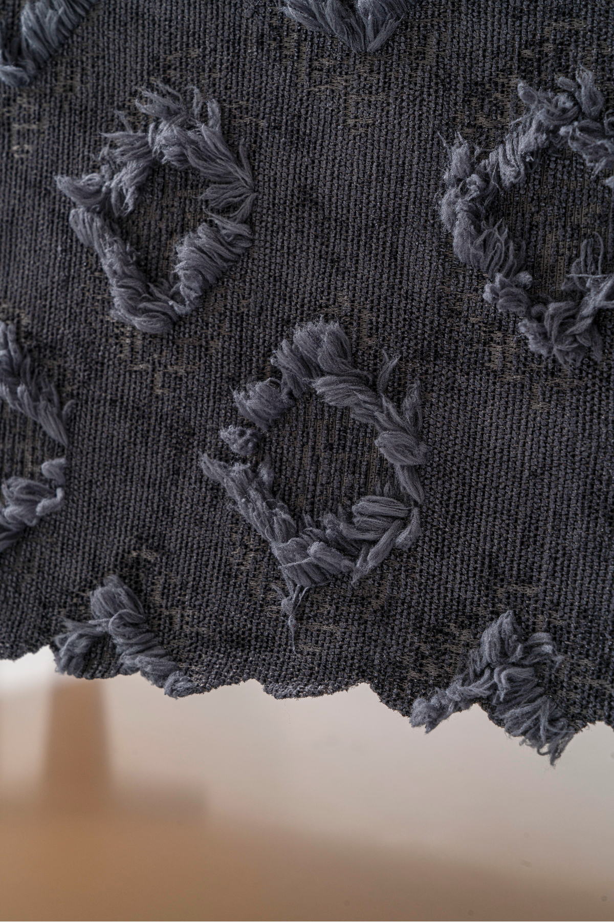 Siyah Renk Koltuk Örtüsü 175x215 cm Çekyat Örtüsü Premium Şönil Jakar Kumaş Kaydırmaz, Yıkanabilir**