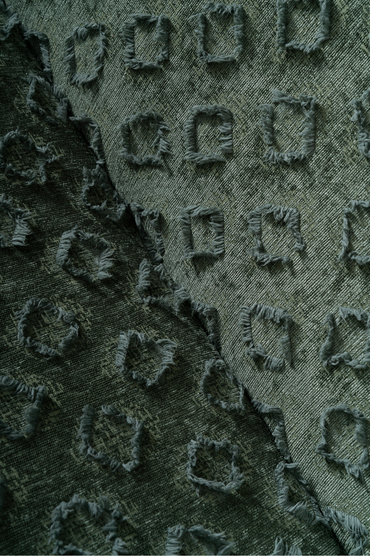 YEŞİL Koltuk Örtüsü 175x215 cm Çekyat Örtüsü Premium Şönil Jakar Kumaş Kaydırmaz, Yıkanabilir